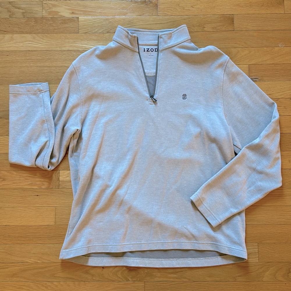 Men’s 3/4 Zip Pullover Izod